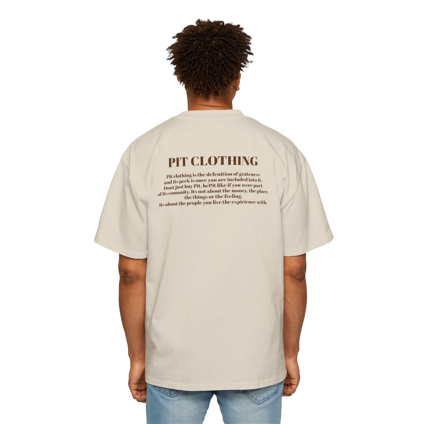 Men's Heavy Oversized Tee